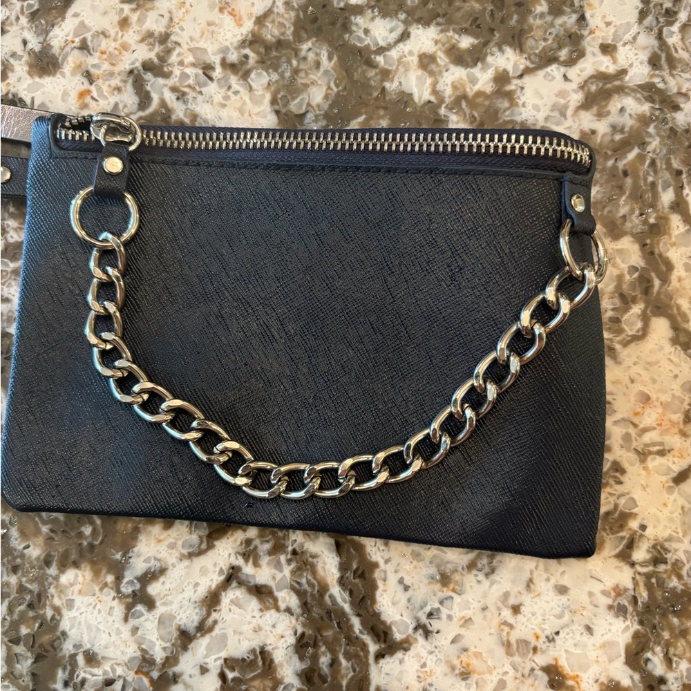 Michael Kors Black Leather Strap